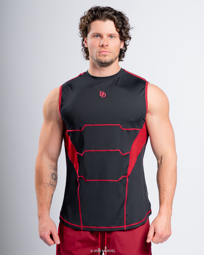 DAREDEVIL Performance Tank Top - Midnight Black