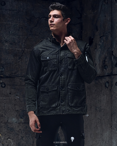 Marvel’s Punisher Outdoor Tactical Acid Washed Jacket 1 of 250
