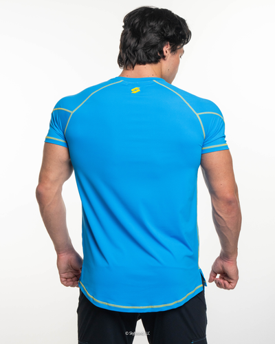 INVINCIBLE® Essentials Performance Short Sleeve Tee - Blue