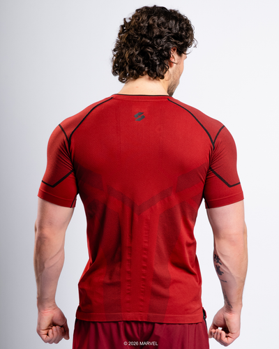 DAREDEVIL Super Suit™ Compression Short Sleeve - Crimson
