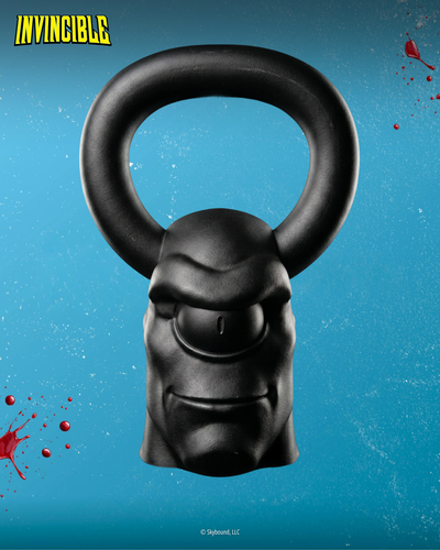 ALLEN THE ALIEN Matte Black Kettlebell 1 of 40 - 50lbs