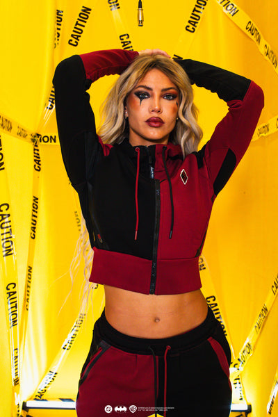 HARLEY QUINN Limited Edition Cropped Performance Hoodie 1 of 500