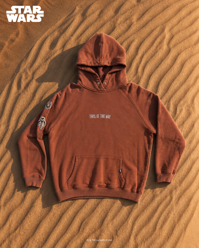 STAR WARS™ The Mandalorian "This Is The Way" Pullover Hoodie - Wasteland Brown 1 of 300